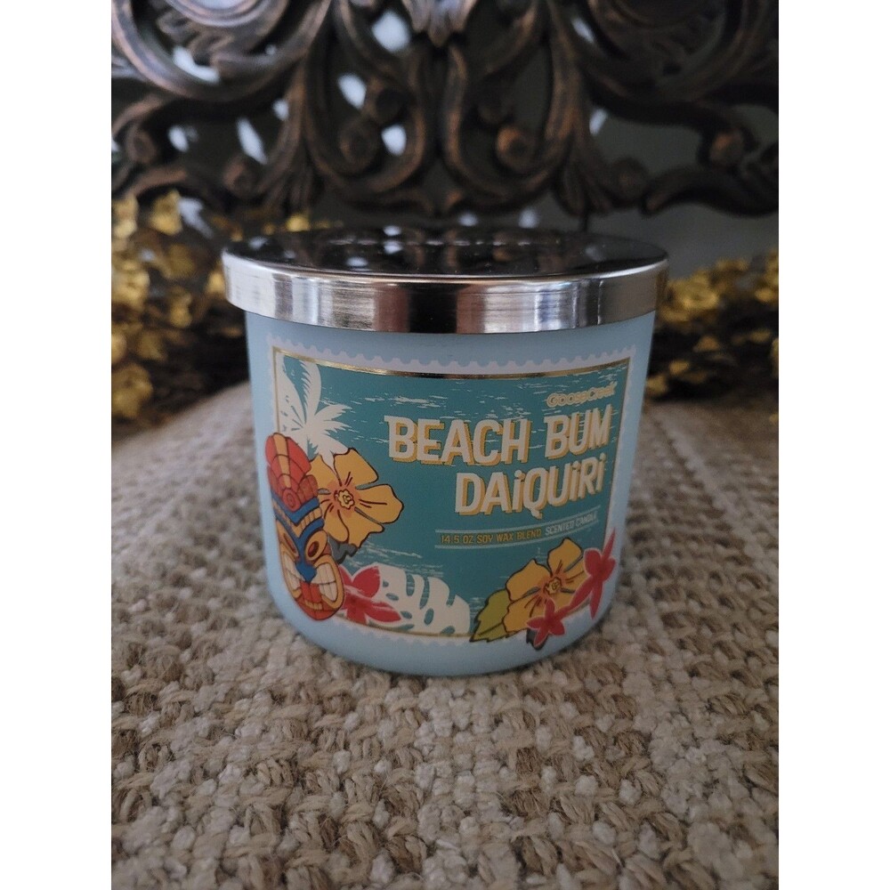 Goose Creek Beach Bum Daiquiri 3-wick Candle
